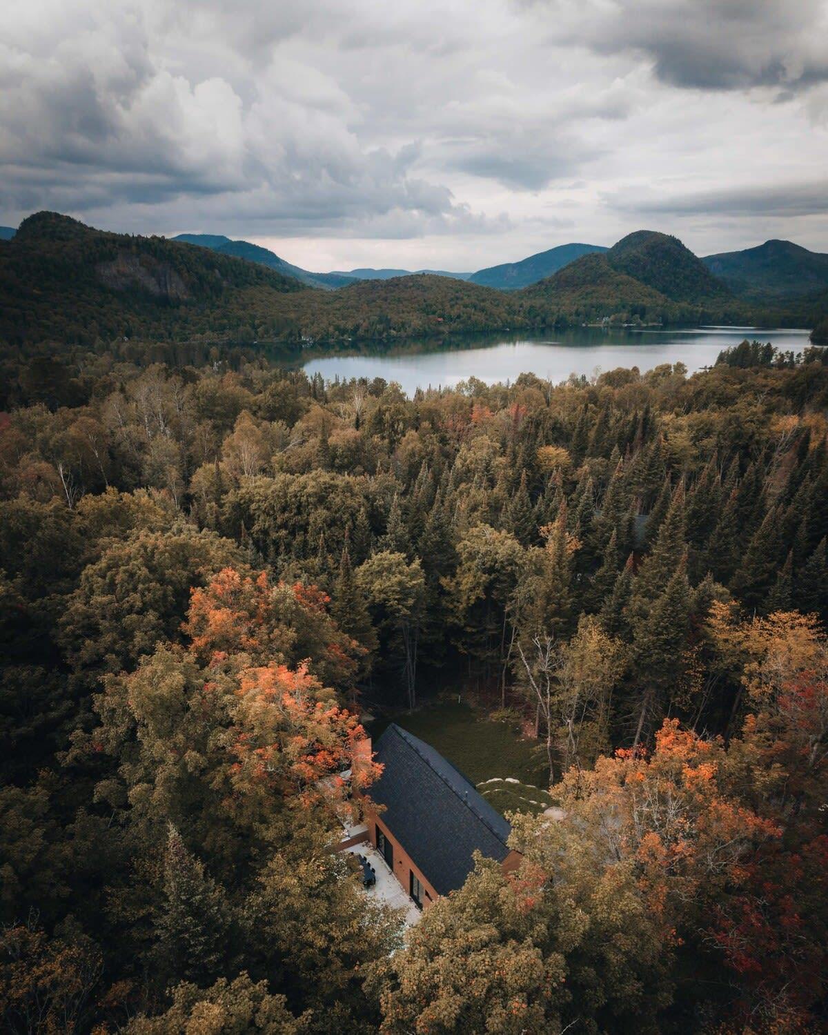 Вилла Naro Cabin Лак-Сюперьёр Экстерьер фото